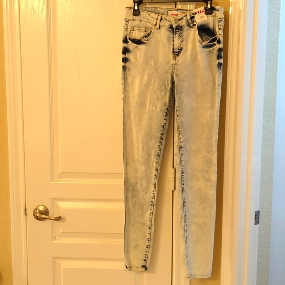 Bongo Acid Wash Jeans Jegging